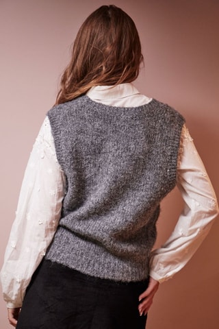 Camisola Marlone - Cinzento-claro mesclado