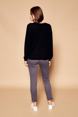 Camisola em lã e caxemira Miu - Preto