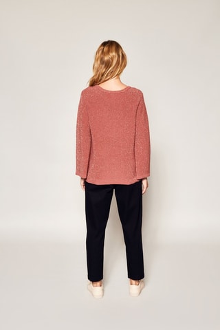 Camisola em lã e caxemira Momento - Rosa-velho