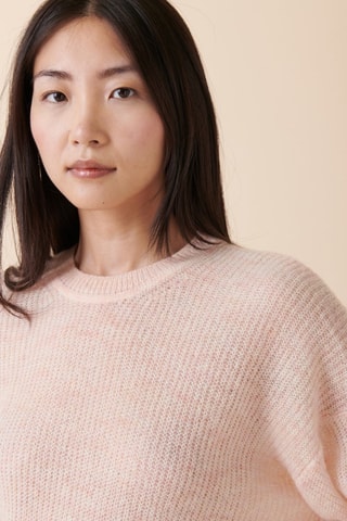 Camisola em lã e lã mohair Maximinus - Rosa