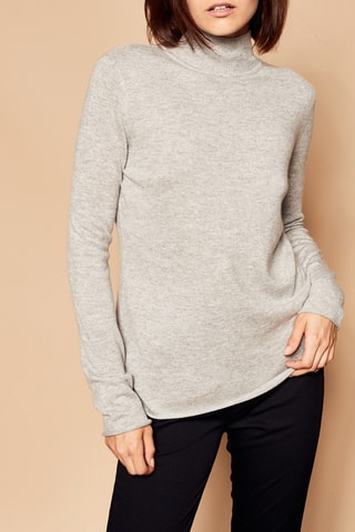 Camisola Cinzento-claro mesclado