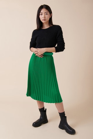 Camisola em angora Mesra - Preto