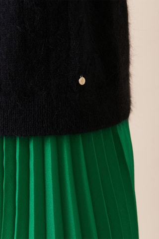 Camisola em angora Mesra - Preto