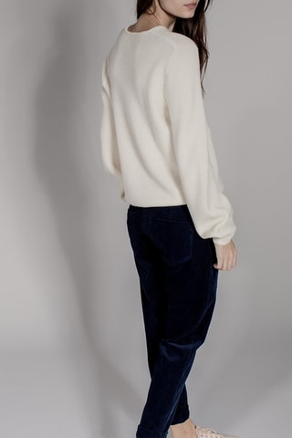 Camisola de lã e caxemira Mangue Cru