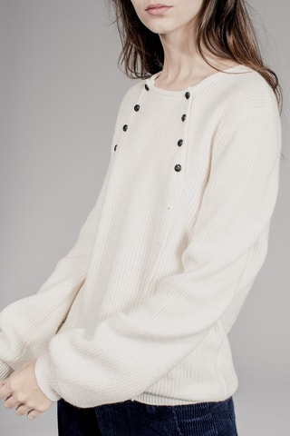 Camisola de lã e caxemira Mangue Cru