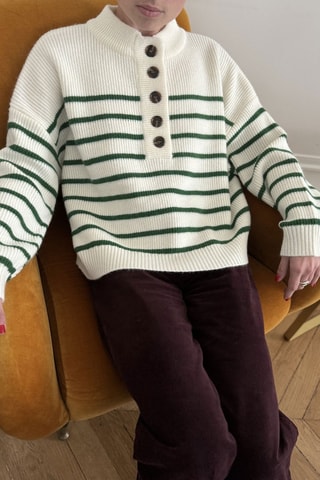 Camisola oversize Marisse - Verde