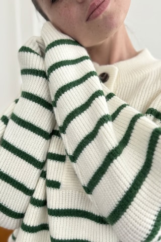 Camisola oversize Marisse - Verde