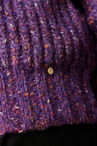 Casaco de malha Moulina - Violeta