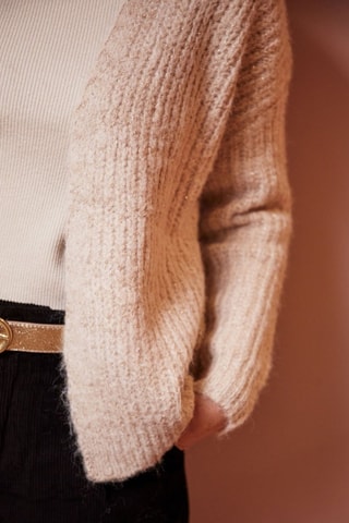 Casaco de malha Maylone - Bege