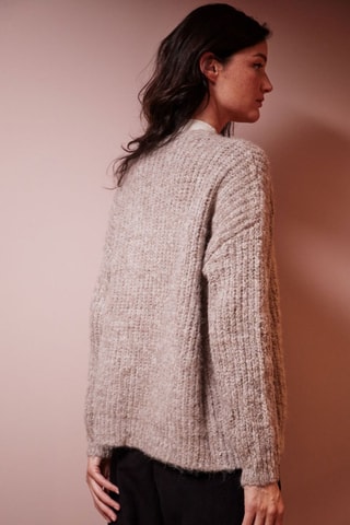 Casaco de malha Maylone - Toupeira