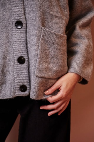 Casaco de malha Marvin - Cinzento mesclado