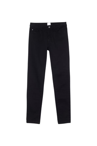 Calças slim Pommette Preto