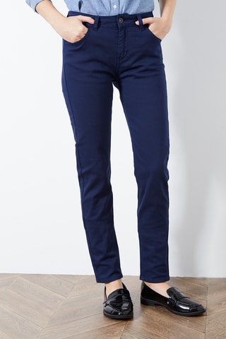 Calças de ganga direitas Azul-marinho