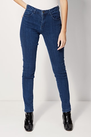 Calças de ganga slim Papillon Azul