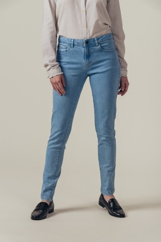 Calças de ganga slim Papillon Azul