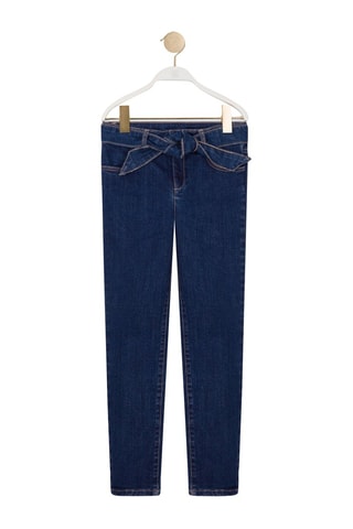 Calças de ganga slim Azul-ganga