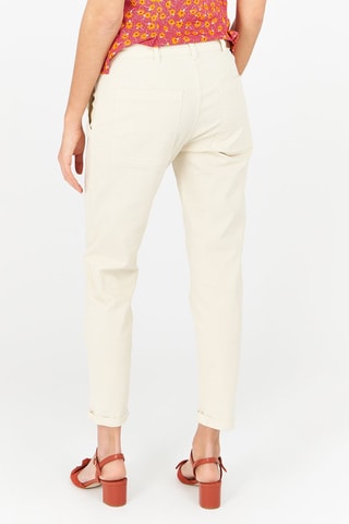 Calças de ganga direitas Cru