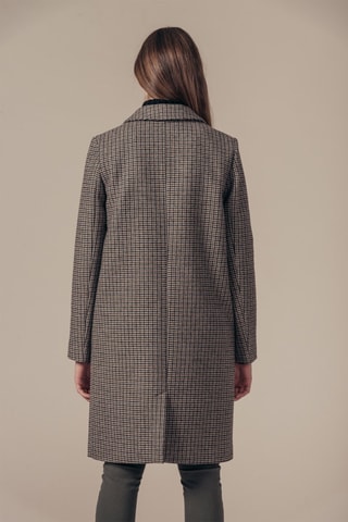 Sobretudo de lã Lorela Castanho e toupeira