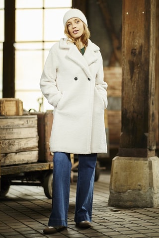 Sobretudo Laurine - Branco
