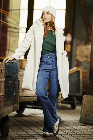 Sobretudo Laurine - Branco