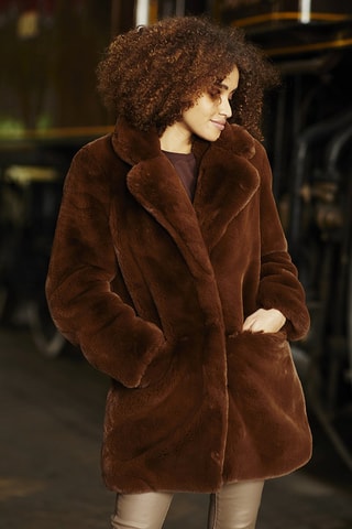 Sobretudo Louvre - Castanho