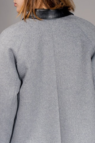 Veste en laine Lalaland - Gris clair chiné