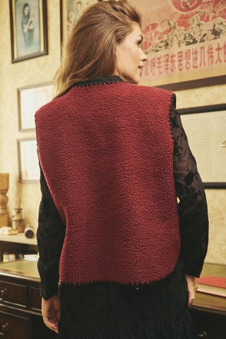 Colete Venise - Bordô