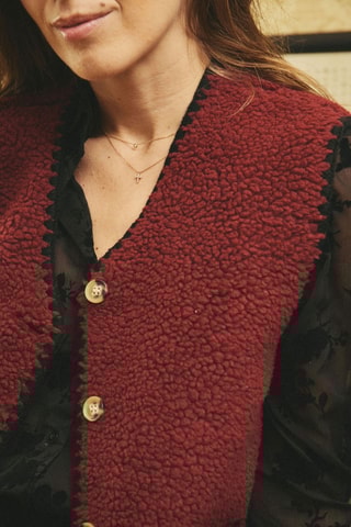 Colete Venise - Bordô