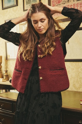 Colete Venise - Bordô