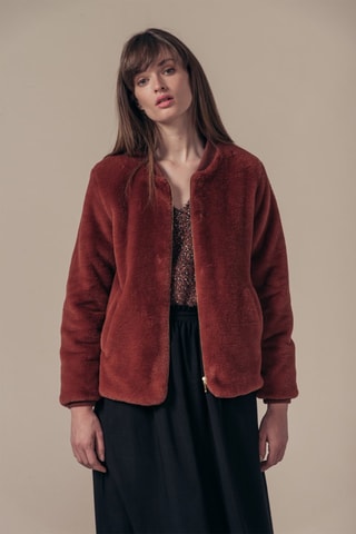 Veste Violetta - Rouge brique