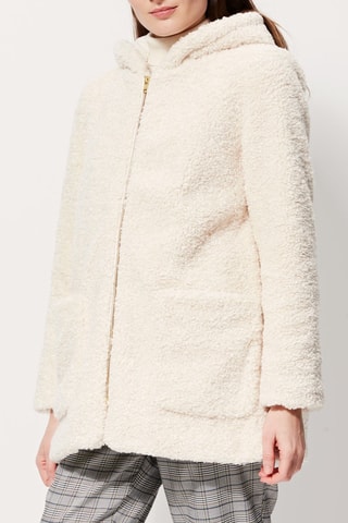 Veste à capuche Luce - Ecru