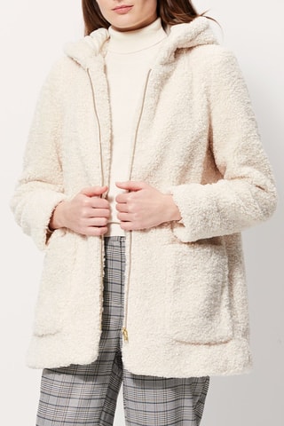 Veste à capuche Luce - Ecru