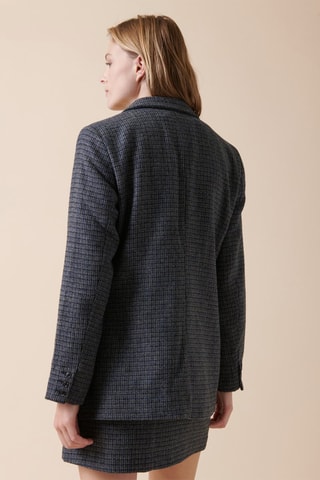 Veste en laine Vosgia - Bleu marine