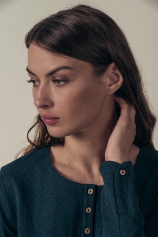 Top Aurore Azul-pato