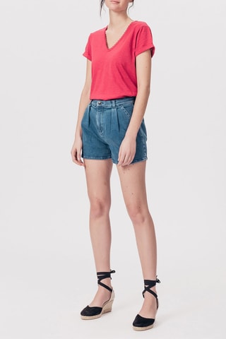 Top Afro Vermelho-mesclado