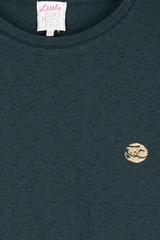 Top atado Anasty Azul-pato