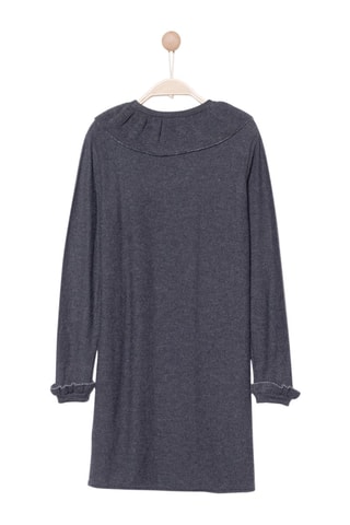 Vestido-camisola Risby Cinzento escuro mesclado