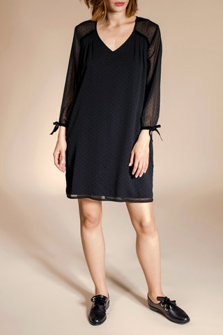 Robe trapèze Roukine - Noir