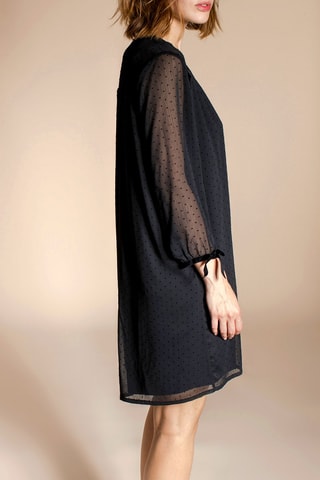 Robe trapèze Roukine - Noir