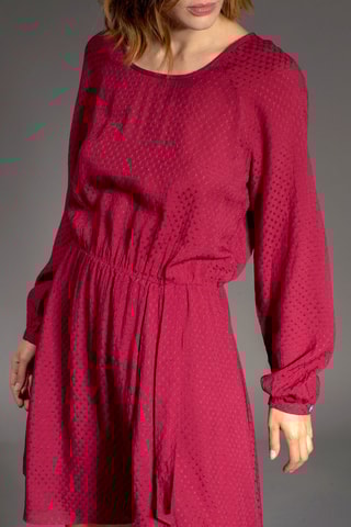 Vestido Revola Vermelho tijolo