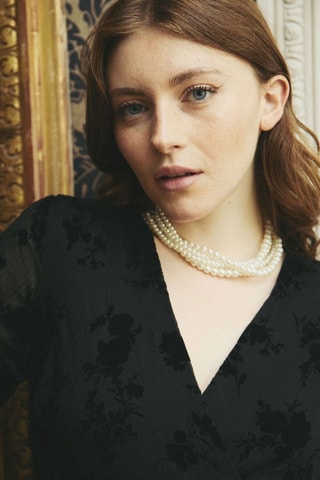 Vestido comprido Ruth - Preto