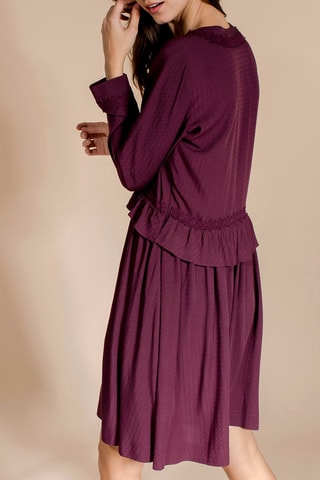 Vestido estilo patinadora Rosabella Malva