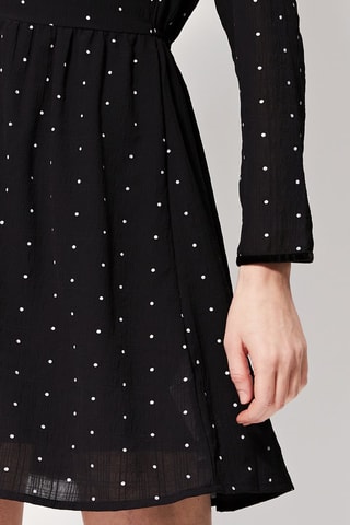 Robe patineuse Reveillon - Noir