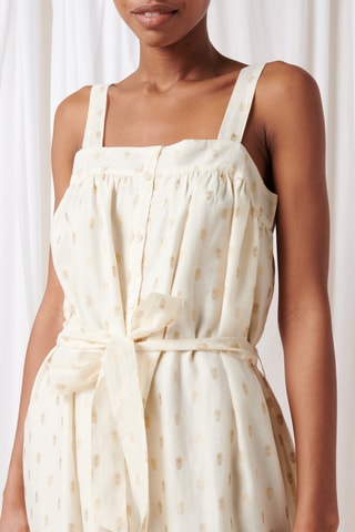 Vestido comprido - 
Branco