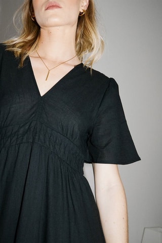 Vestido comprido Renne - Preto