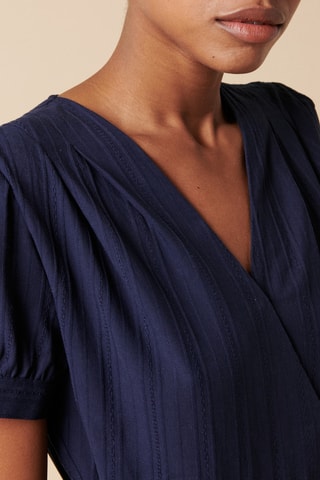 Vestido comprido - 
Azul