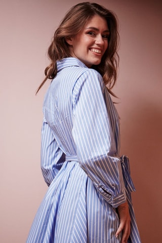 Robe chemise Rafaelle - Ciel