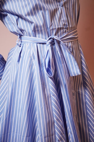 Robe chemise Rafaelle - Ciel