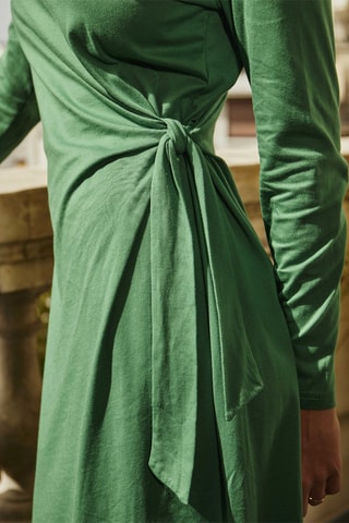 Vestido direito Ryme - Verde-claro