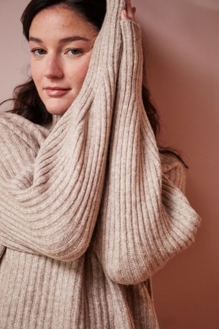 Robe pull Rivka - Taupe